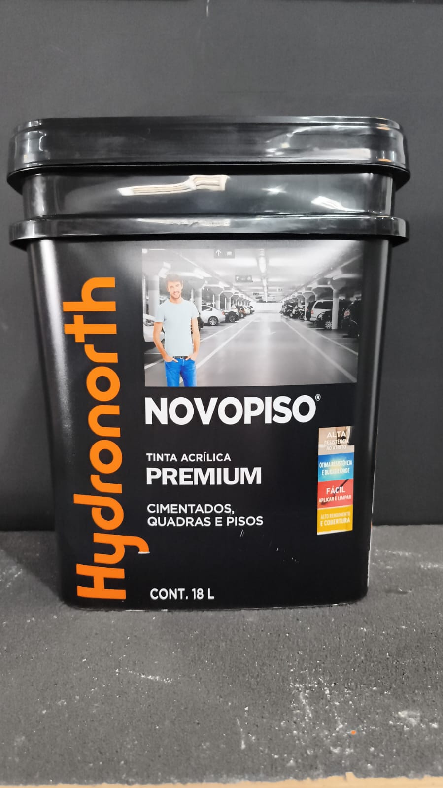 Tinta acrilica premium novopiso
