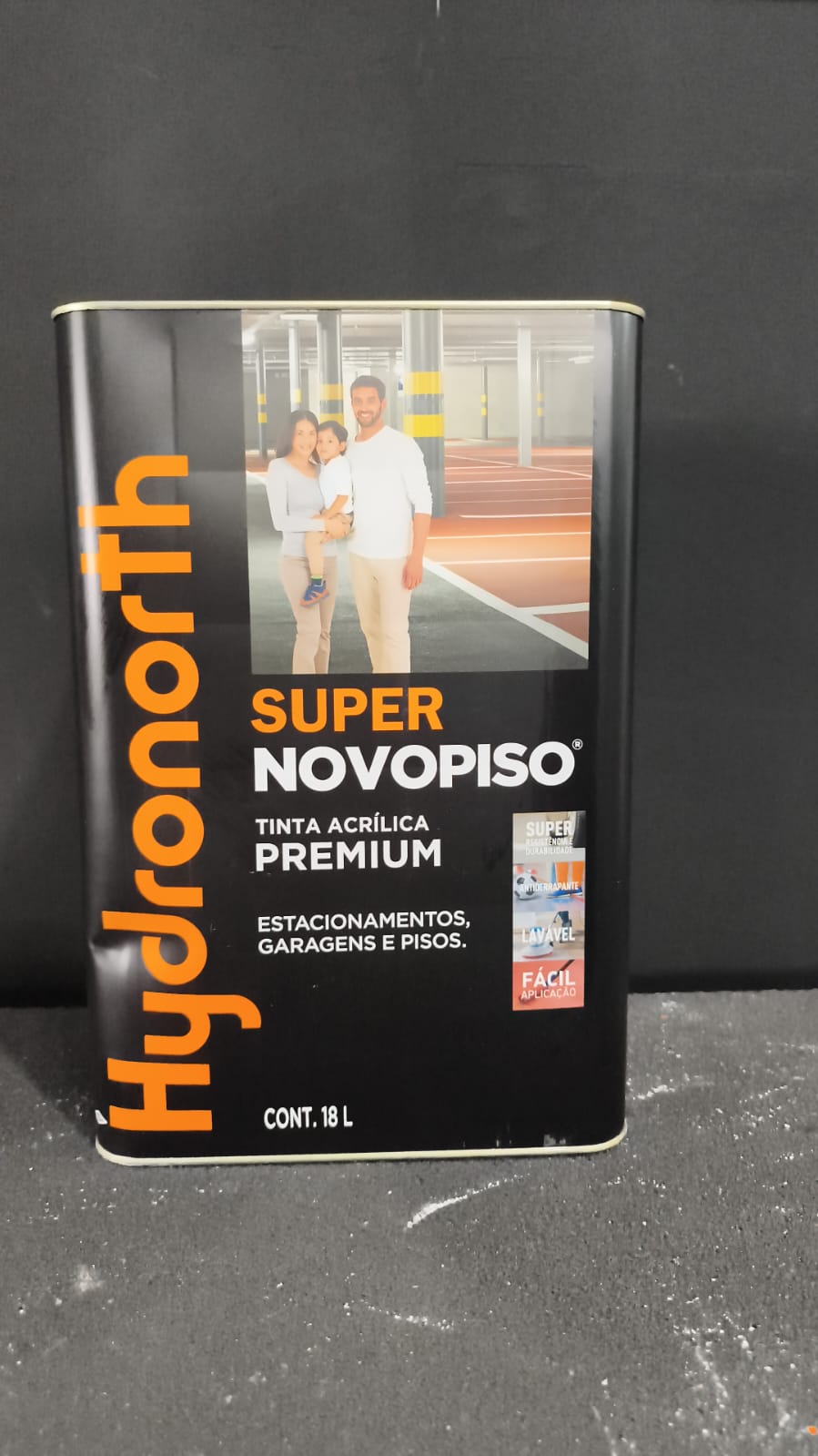 Tinta acrilica premium super novopiso