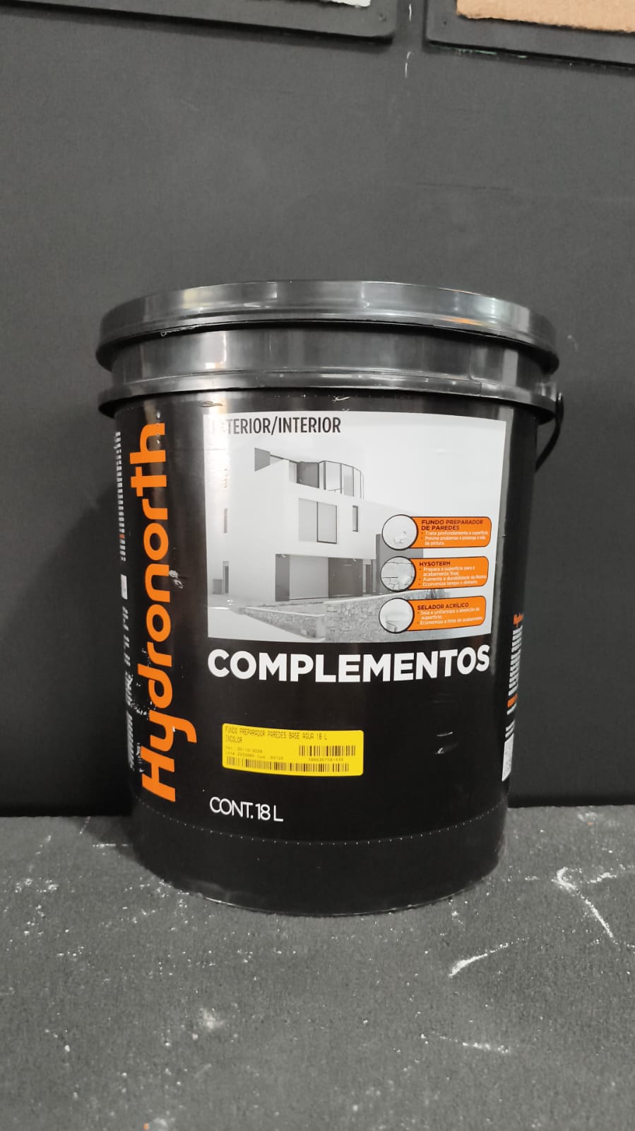 Fundo Preparador 18l parede Hydronorth