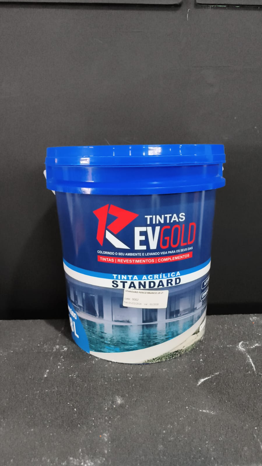 tinta acrílica standard Rev Gold