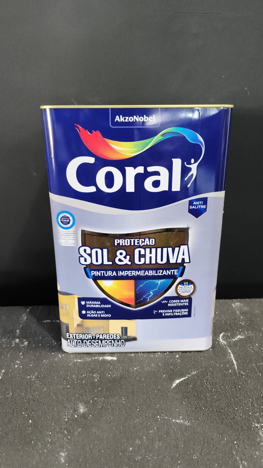 Tinta Impermeabilizante Sol E Chuva16l
