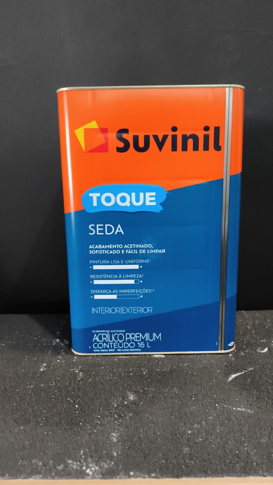 Tinta Top Cores Toque Seda 16l Suvinil Acetinado