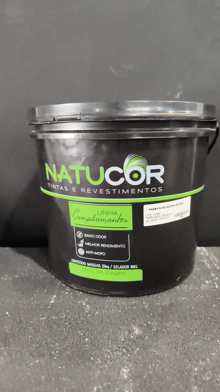 Massa niveladora Natucor 25kg