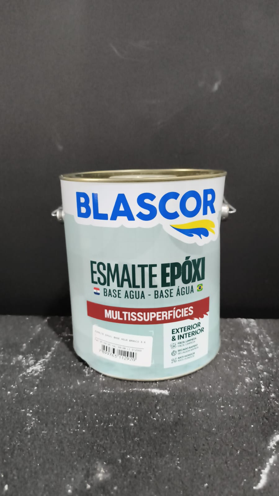 Tinta Epóxi Base Agua 3,6l Branco Blascor