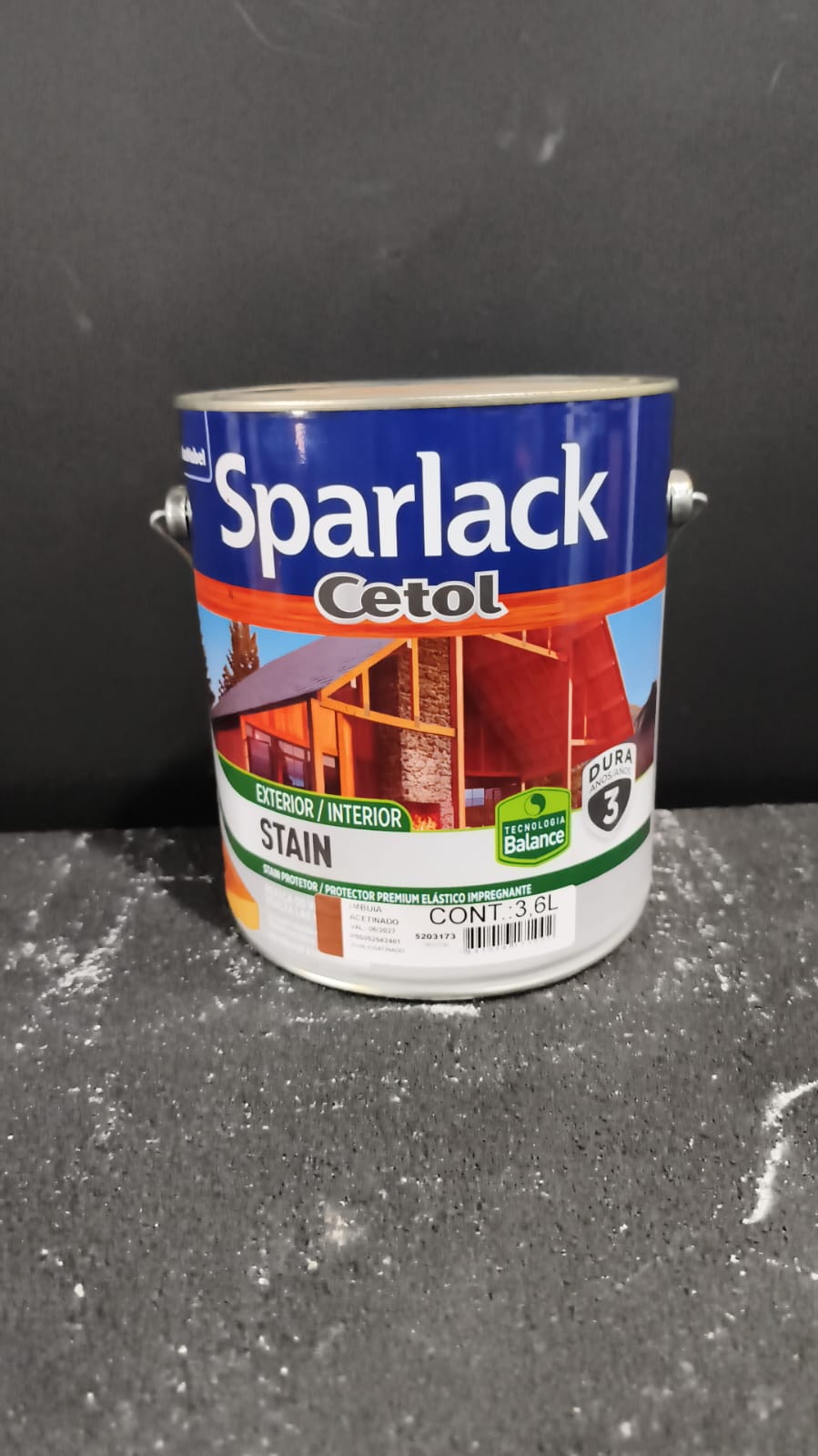 Stain Acetinado Balance Sparlack Cetol 3,6L