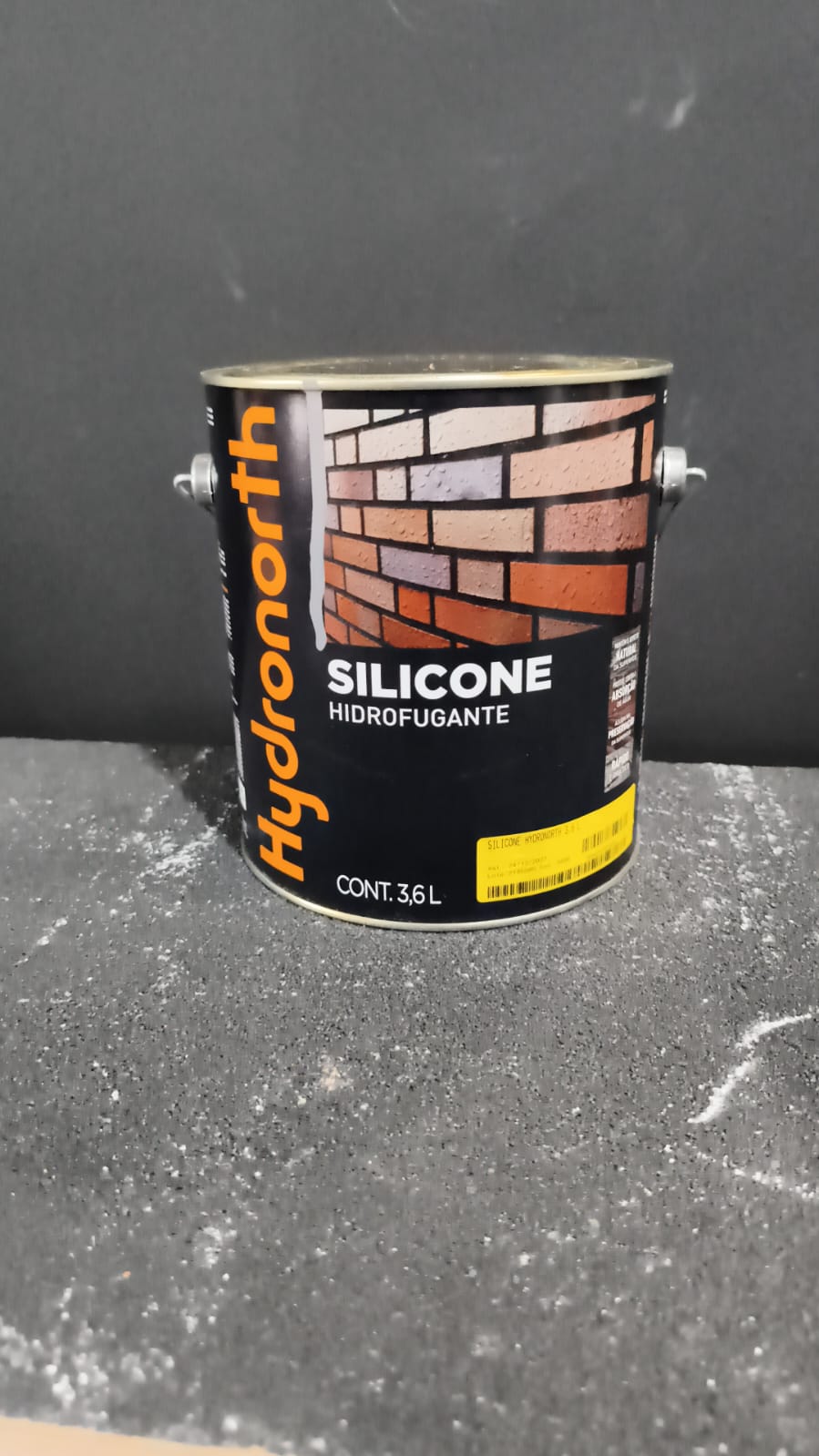 Silicone Hidrofugante Hydronorth Incolor GL 3,6 Litros