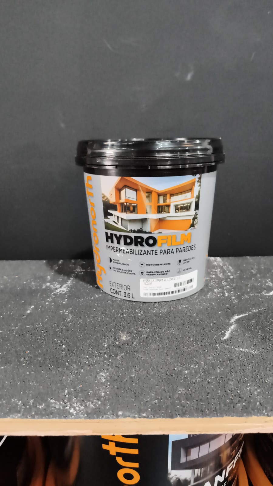 Hydrofilm Incolor Impermeabilizante Para Parede 3,6l