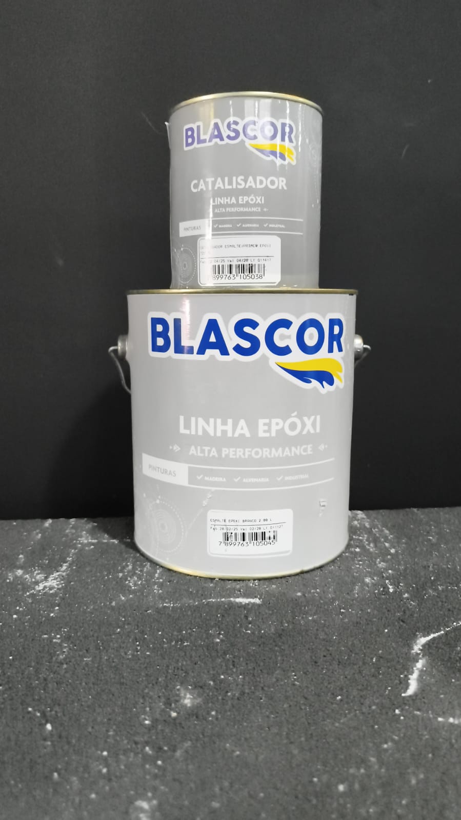 Kit Esmalte Epóxi Branco Blascor 3,6 L