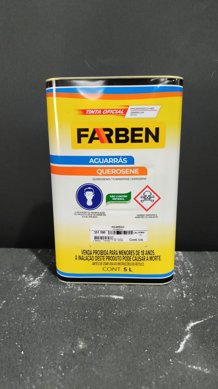 Diluente aguarrás Farben