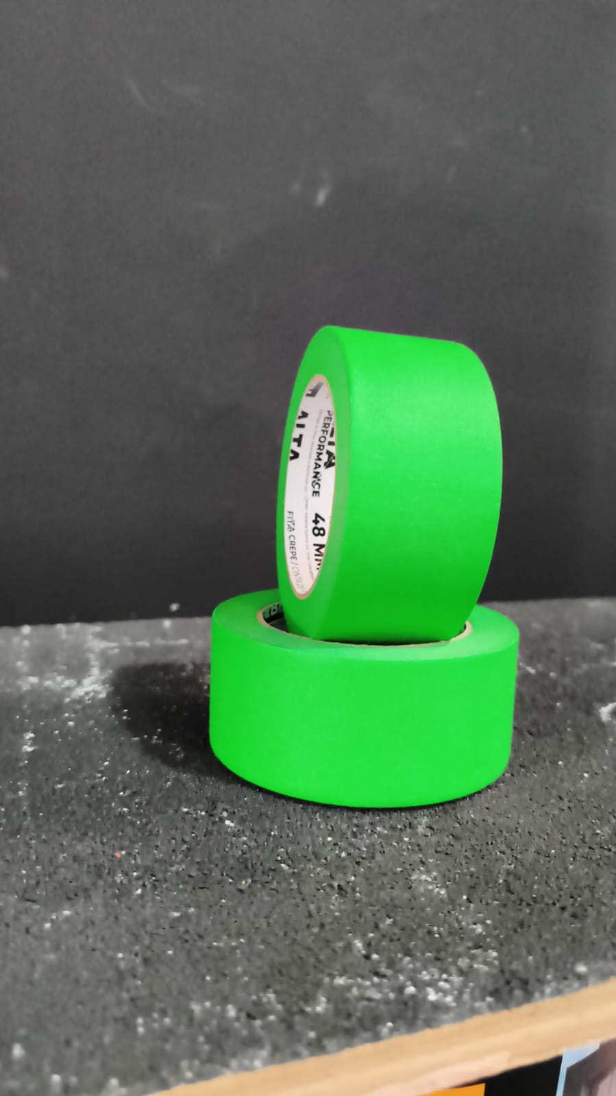 Fita Crepe Verde 48mm x 40m Tesa