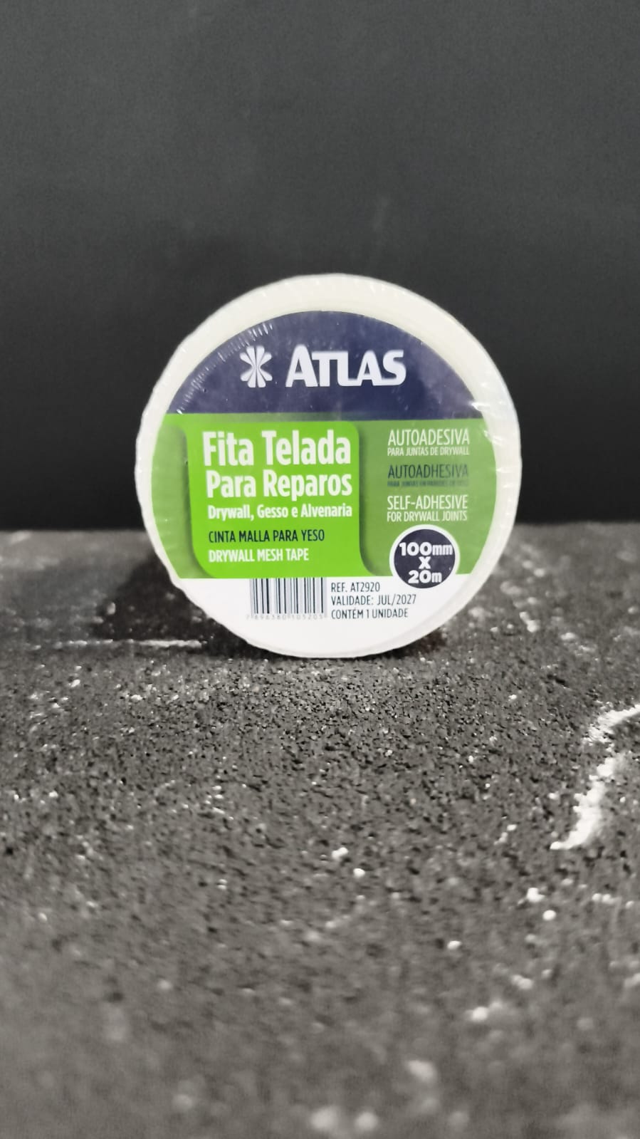 Fita Telada Reparos 100mm X 20m