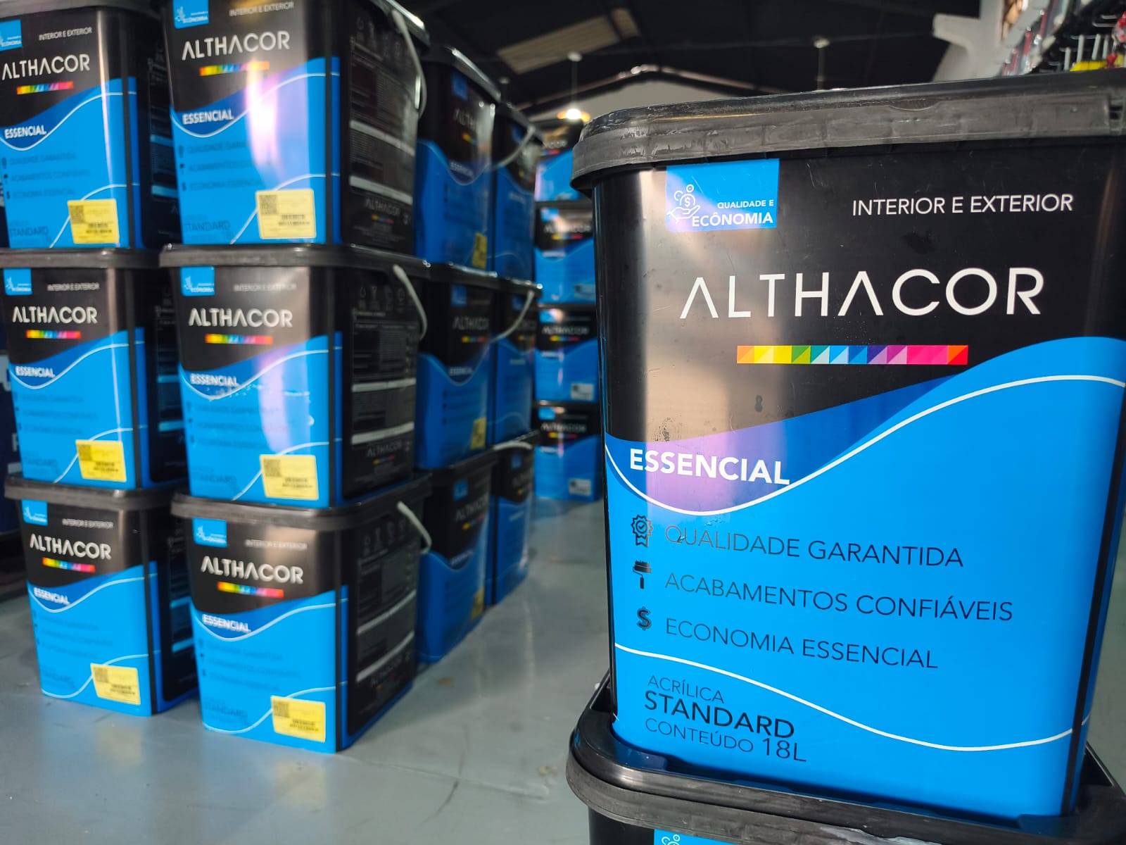 Tinta acrílica semi brilho 18L Althacor